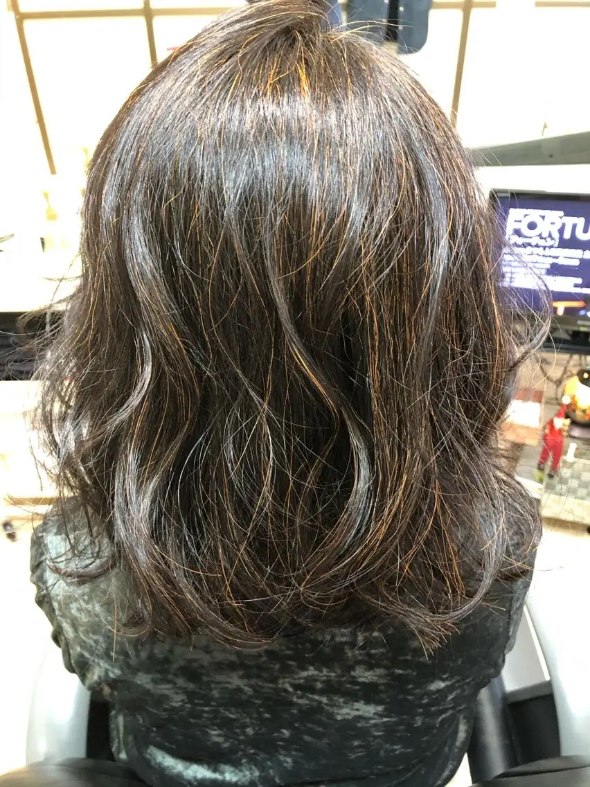 カラー ヘナカラー 石塚 浩のヘアスタイル