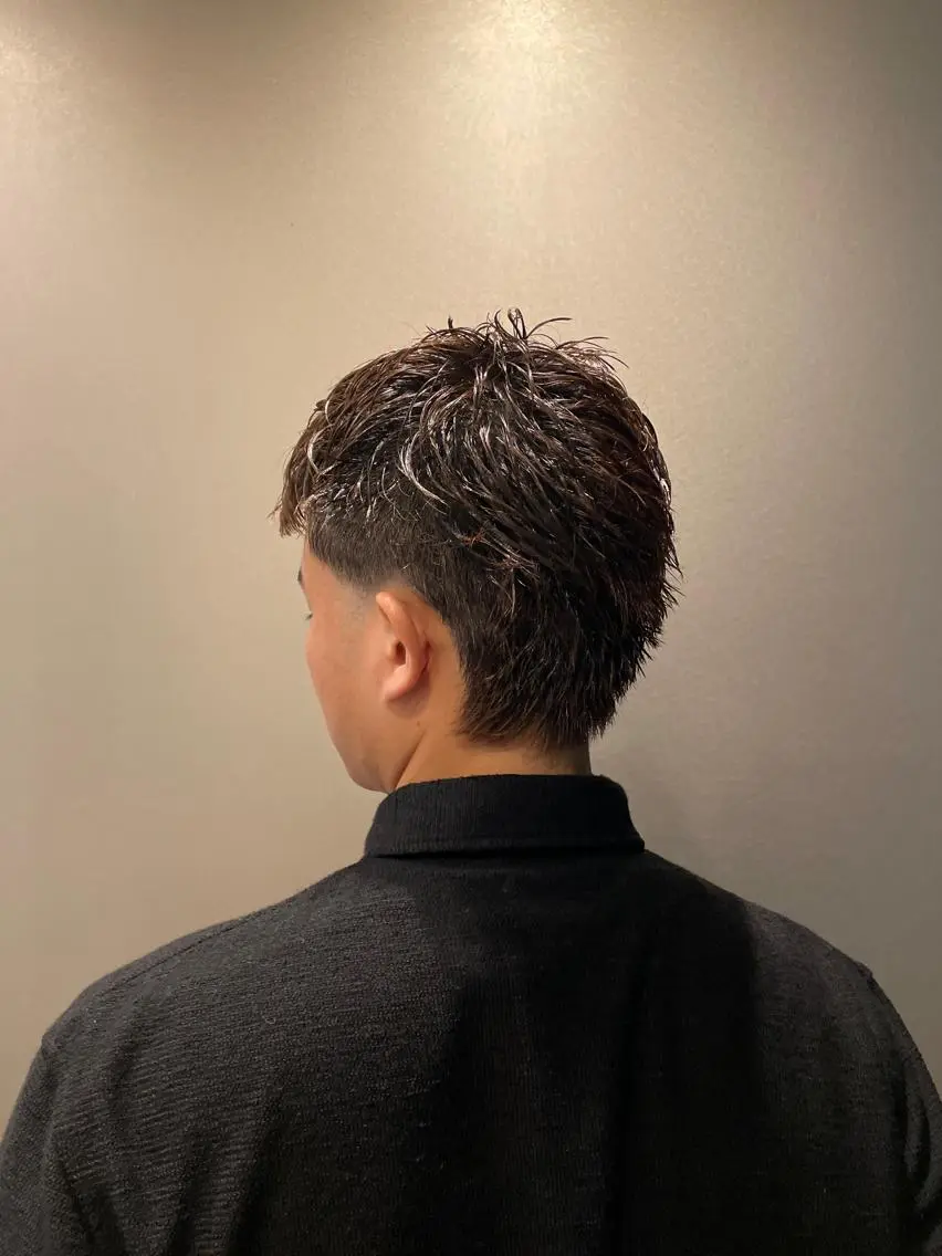 ショート カット 吉田一輝 外国人パーマのヘアスタイル