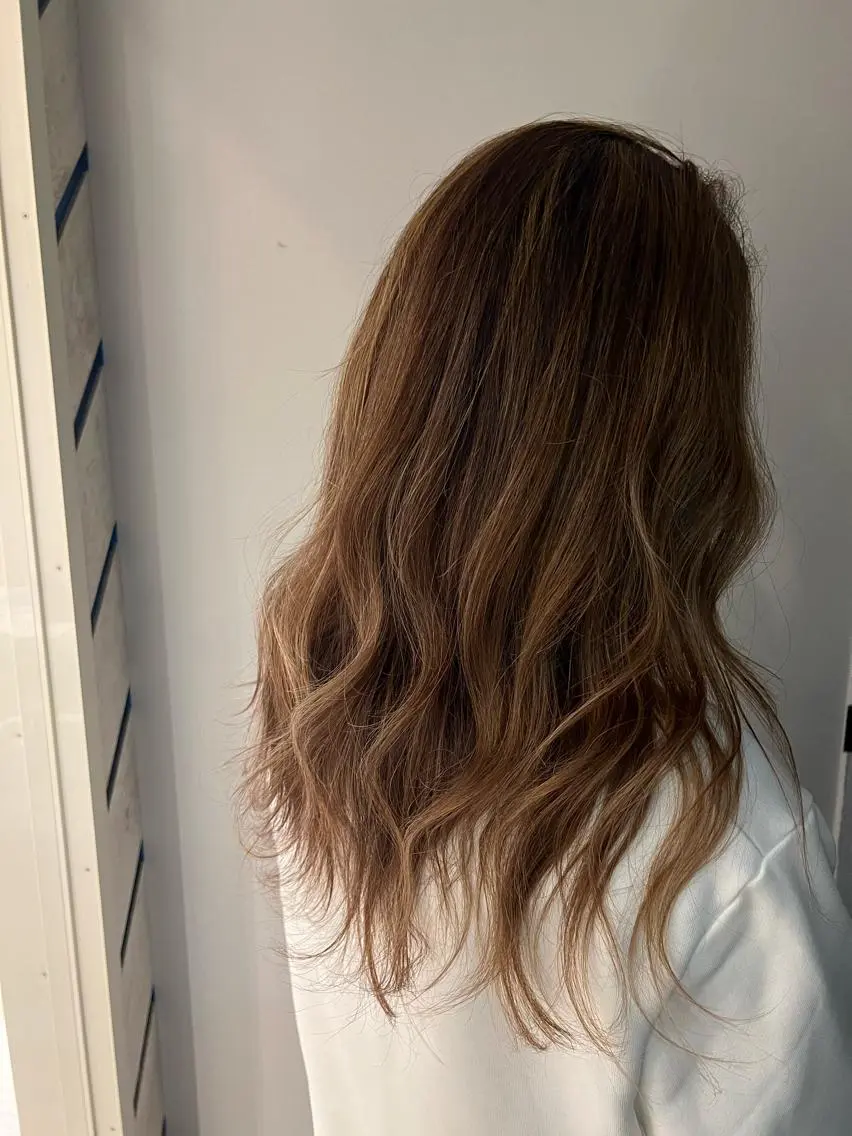 ロング カラー ヘアアレンジ TACE RIKUのヘアスタイル