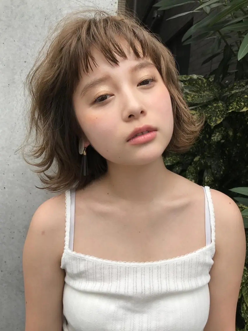 ショート カット パーマ トリートメント Baby Step タカギのヘアスタイル