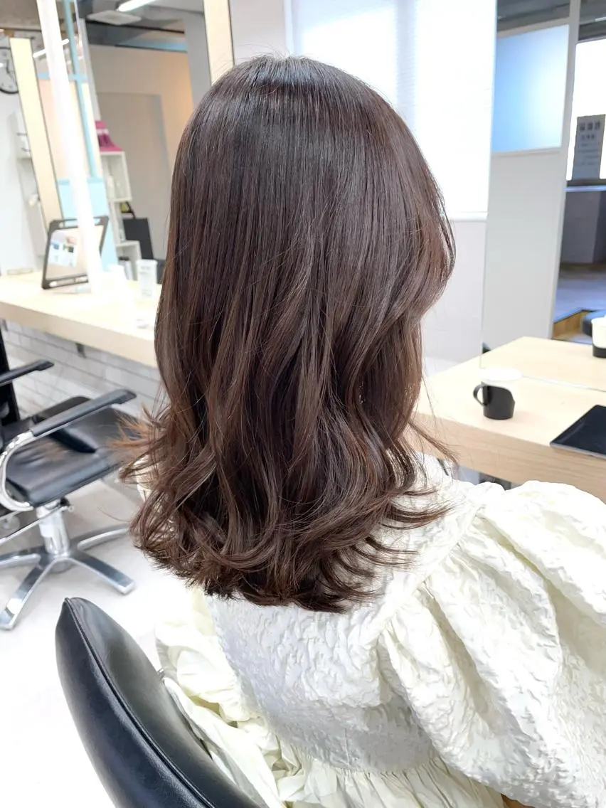 セミロング カラー 🌷tocca Mai🌷のヘアスタイル
