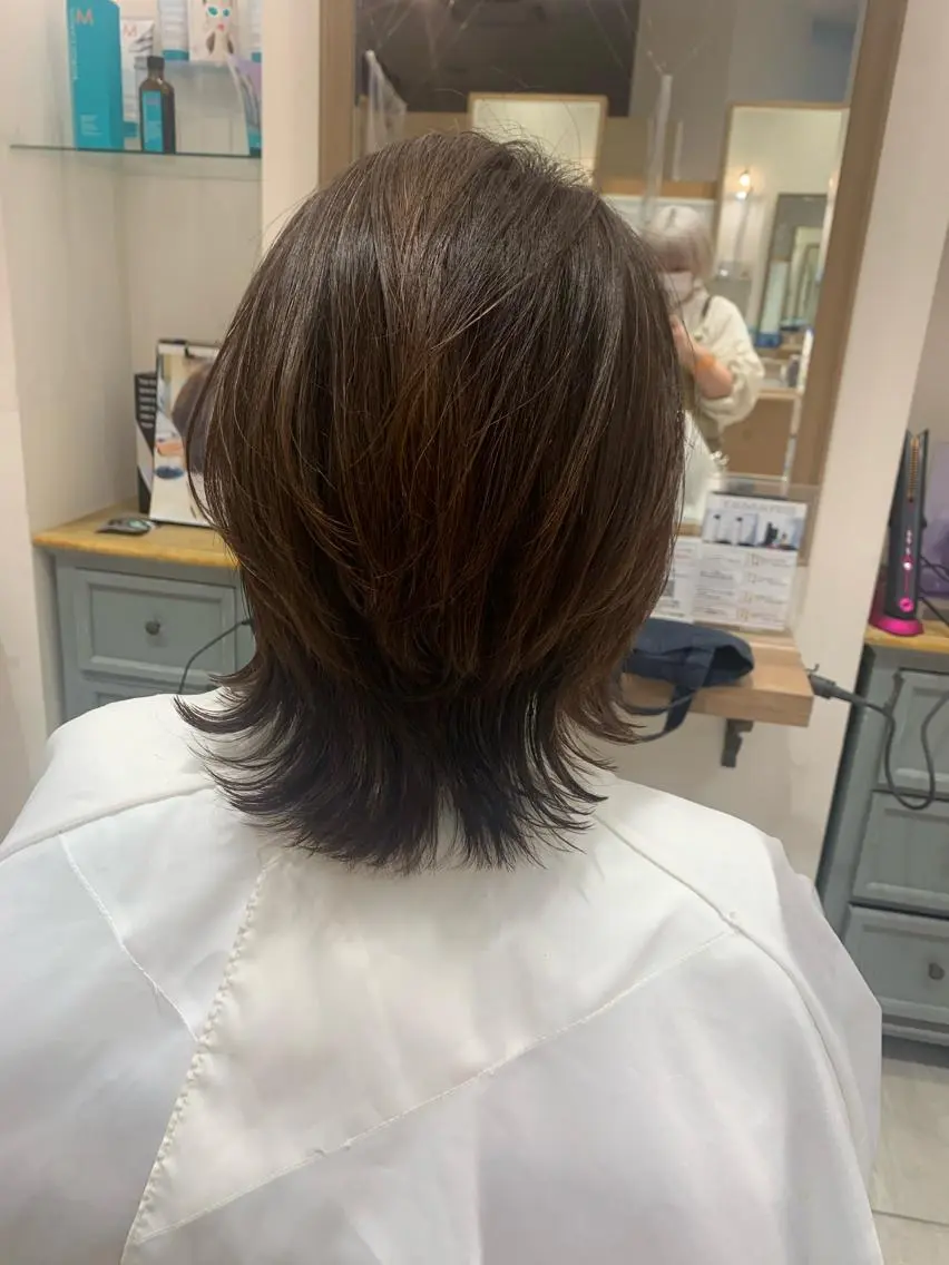 ミディアム apish cocoのヘアスタイル