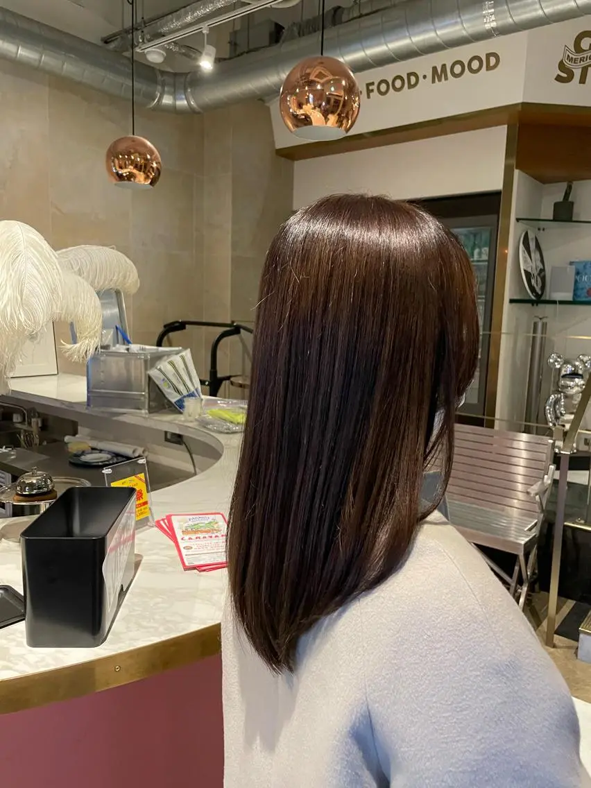 ロング CHIHIRO メリケンビューティーのヘアスタイル