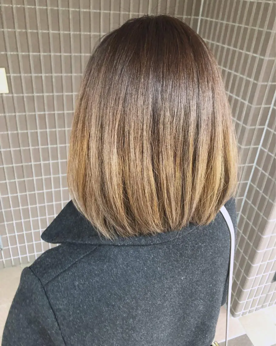 カラー 後藤 陽花子のヘアスタイル