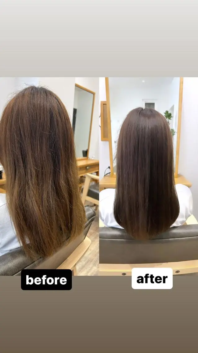 セミロング ストレート特化✨／☘ ショート Ryotaのヘアスタイル