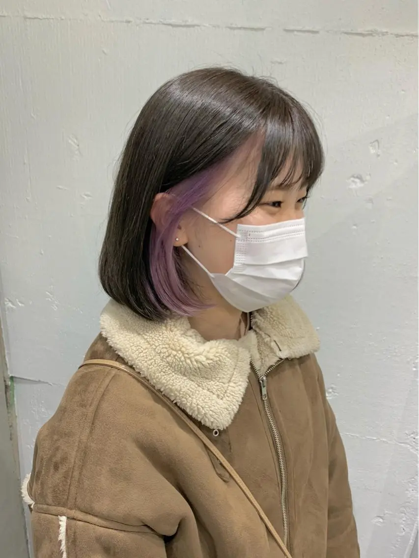 ショート カラー ヘアアレンジ ヘアカラー トリートメント ヘアセット 憧れの艶ハイトーンへ 🌙サイダサキのヘアスタイル