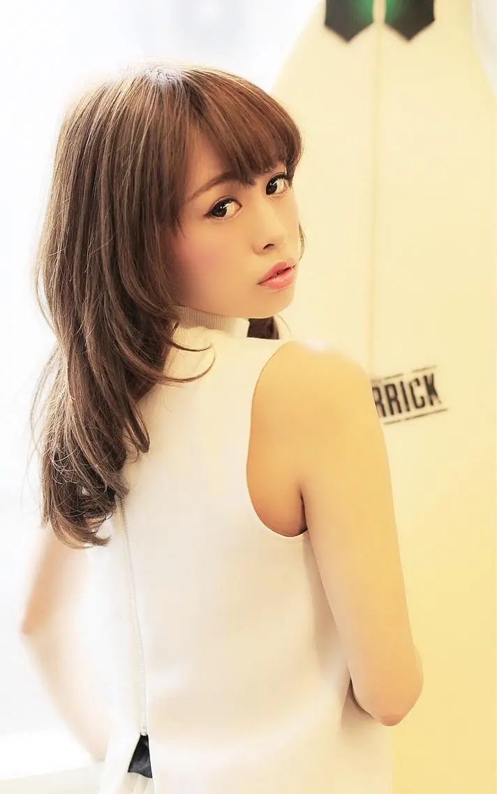 ロング カラー パーマ 髪質改善×韓国ヘア 透け感カラーやまたつのヘアスタイル