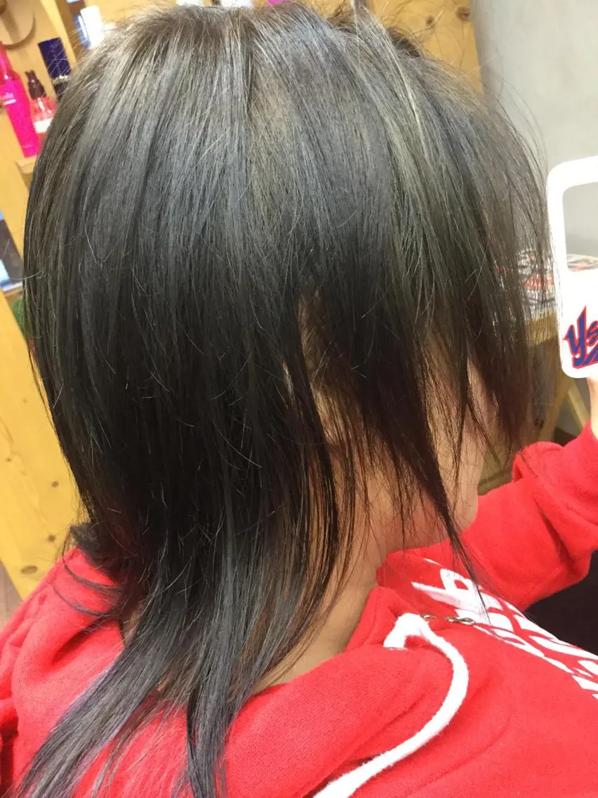 ショート カラー アッシュ 後藤 健史のヘアスタイル