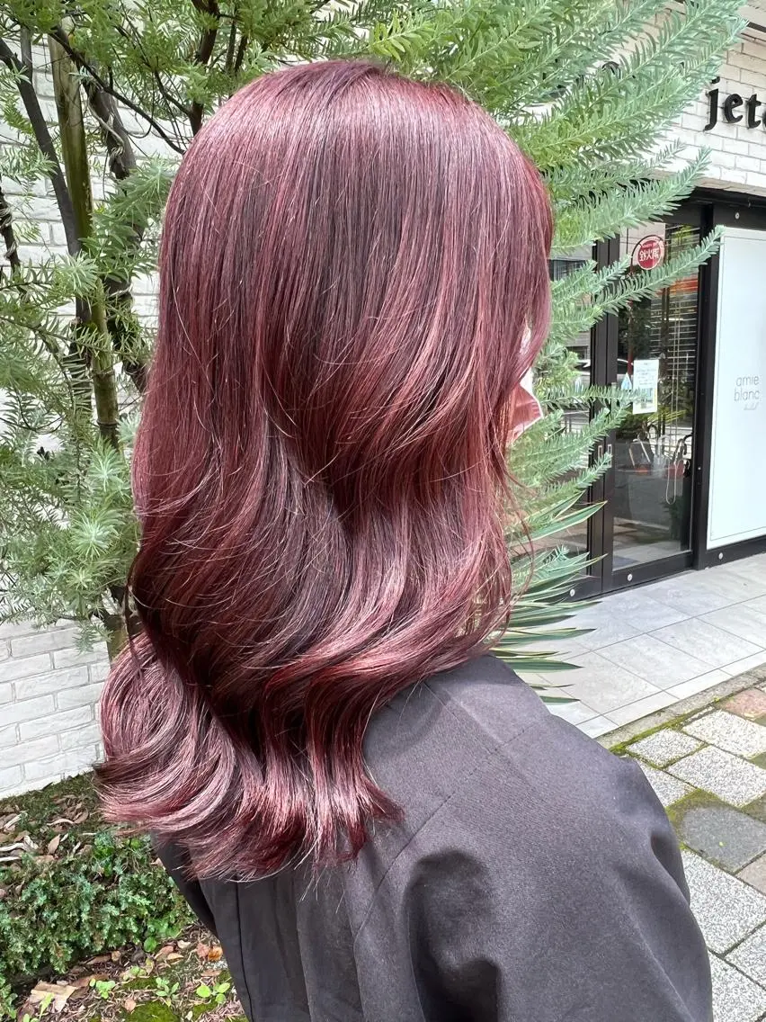 セミロング 鹿児島美容室 NATSUKIのヘアスタイル