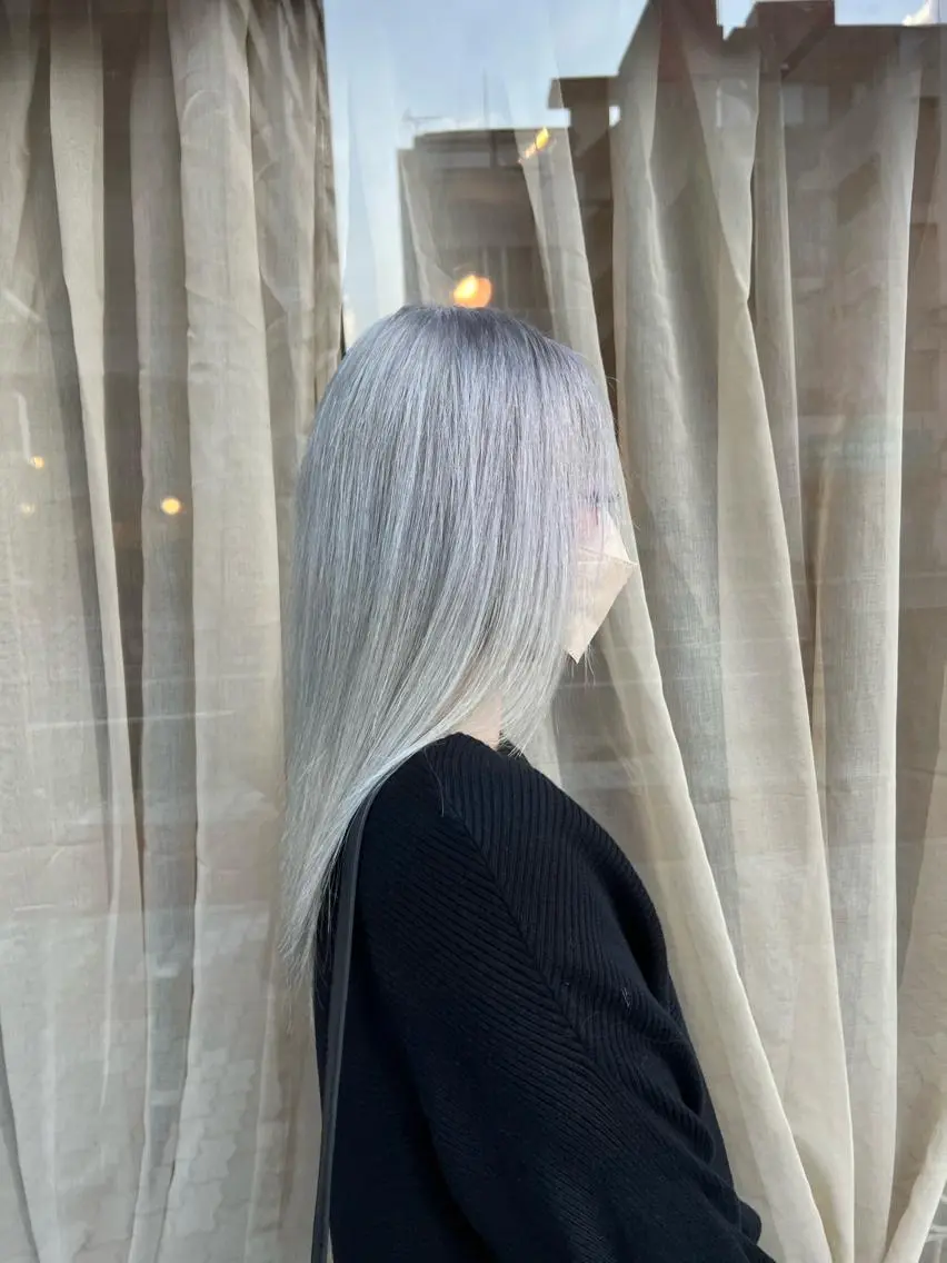 セミロング ヘアカラー マテリアル 中央駅店のヘアスタイル