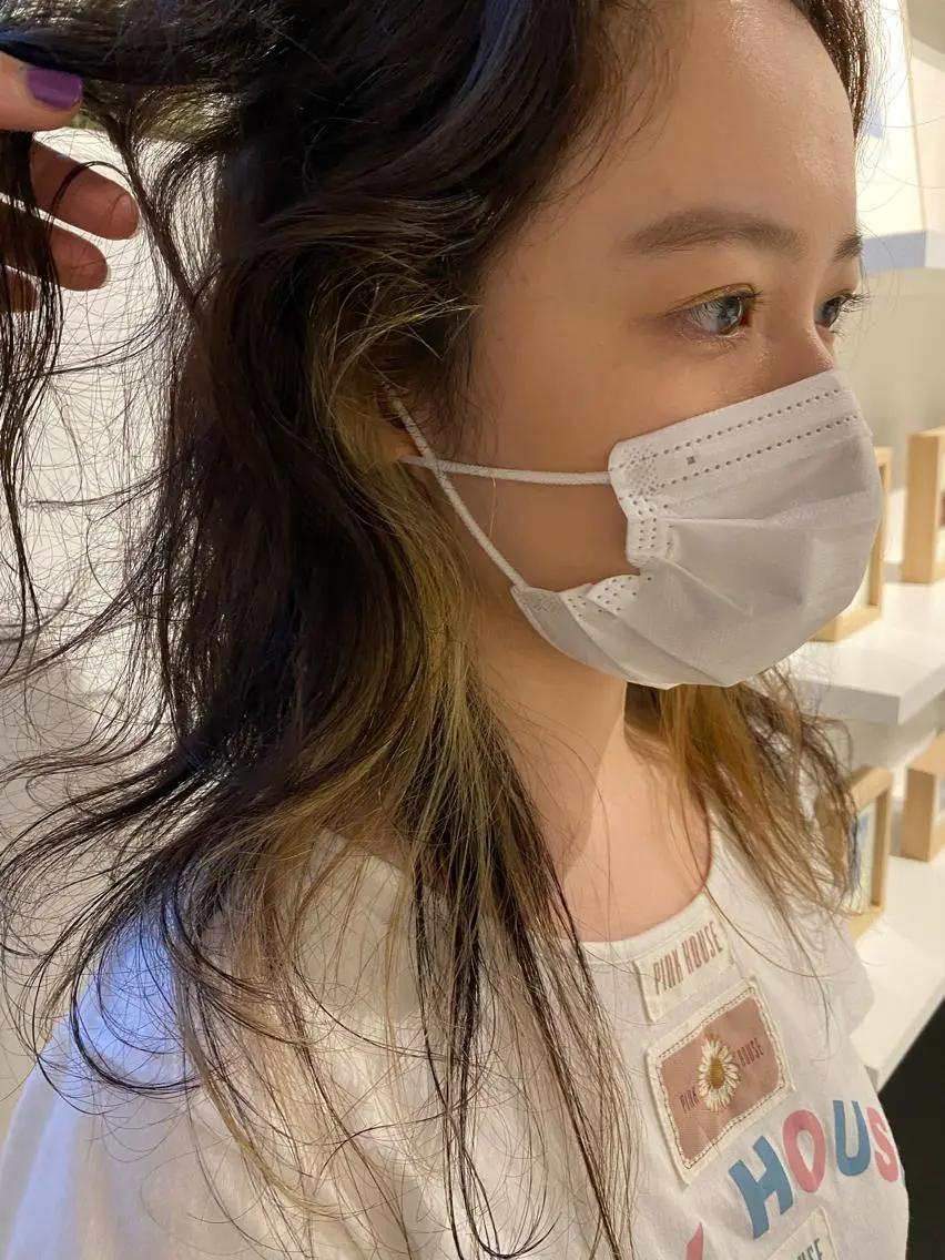 カラー インナーカラー &72 takiのヘアスタイル