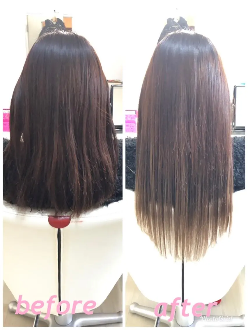 ロング エクステ 🌸ドレスアップ 心斎橋店🌸のヘアスタイル