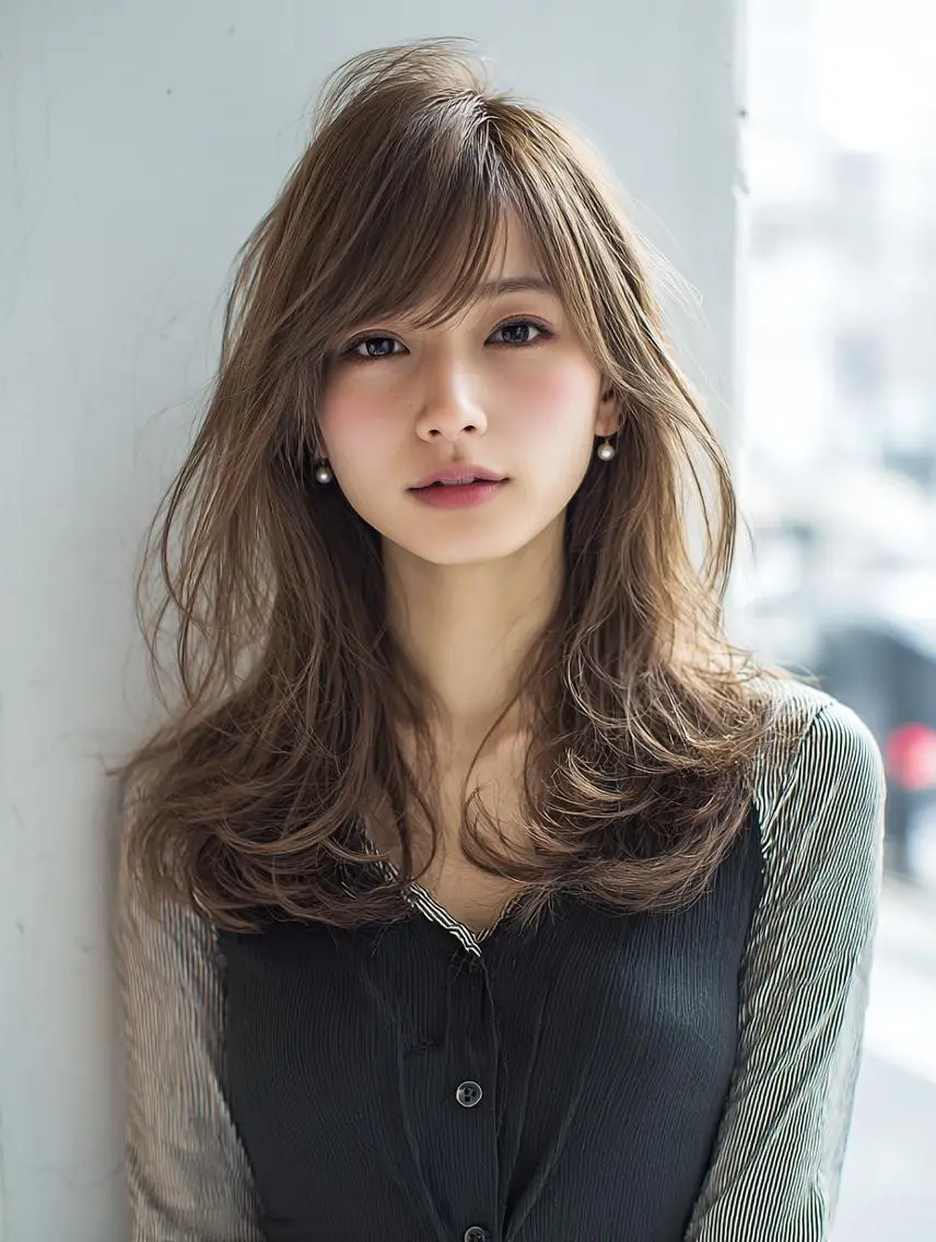 セミロング 艶髪診断で絶対綺麗✨ お悩み解決✨京谷宥✨のヘアスタイル
