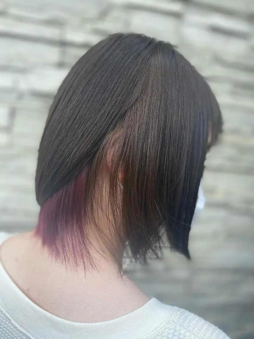 ショート カット ヘアカラー 😺ヒアリング 重視😺小川のヘアスタイル