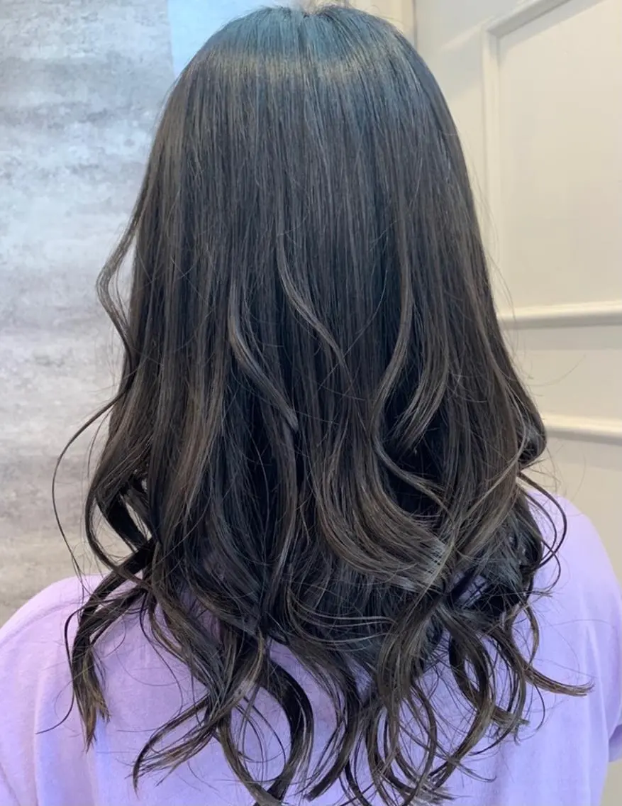セミロング カラー Blanco Color&Careのヘアスタイル