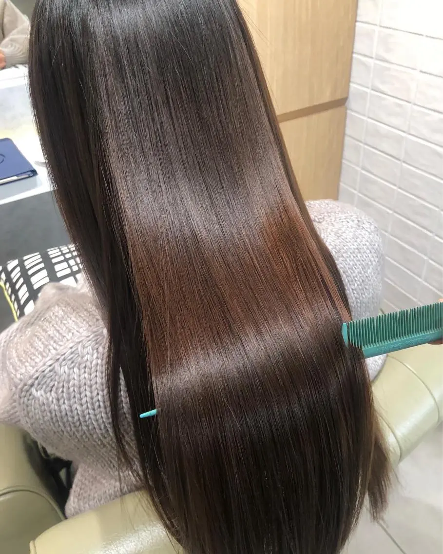 ロング カット 縮毛矯正 トリートメント 【髪質改善特化･ 福田航洋】のヘアスタイル
