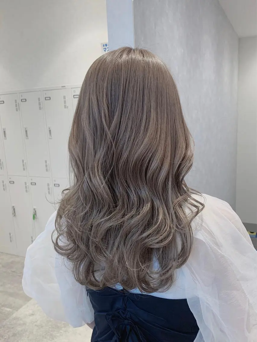 ロング カラー HAREru. モデル募集【戸塚】のヘアスタイル