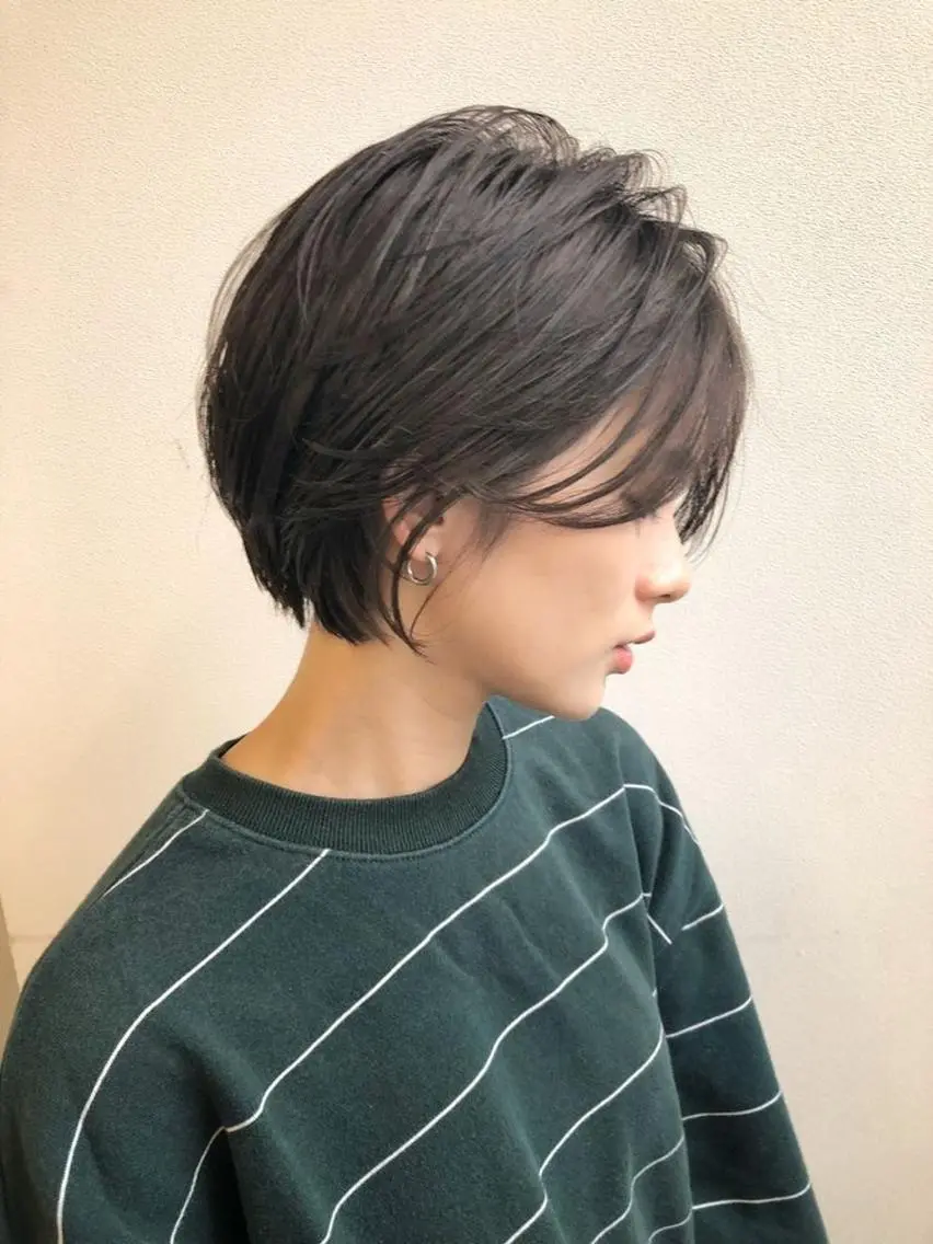 ショート 吉田一輝 外国人パーマのヘアスタイル