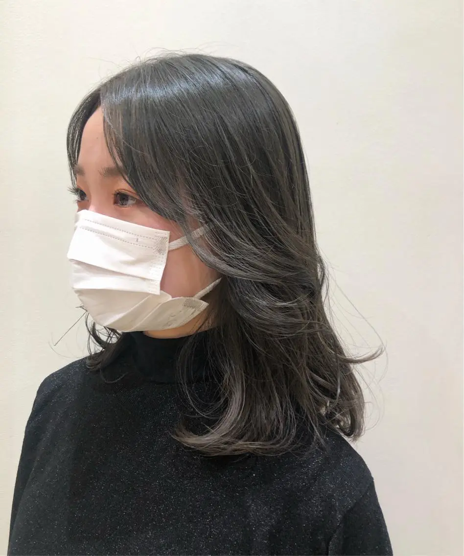 ミディアム 🌱艶髪カラー🌱 Karinのヘアスタイル