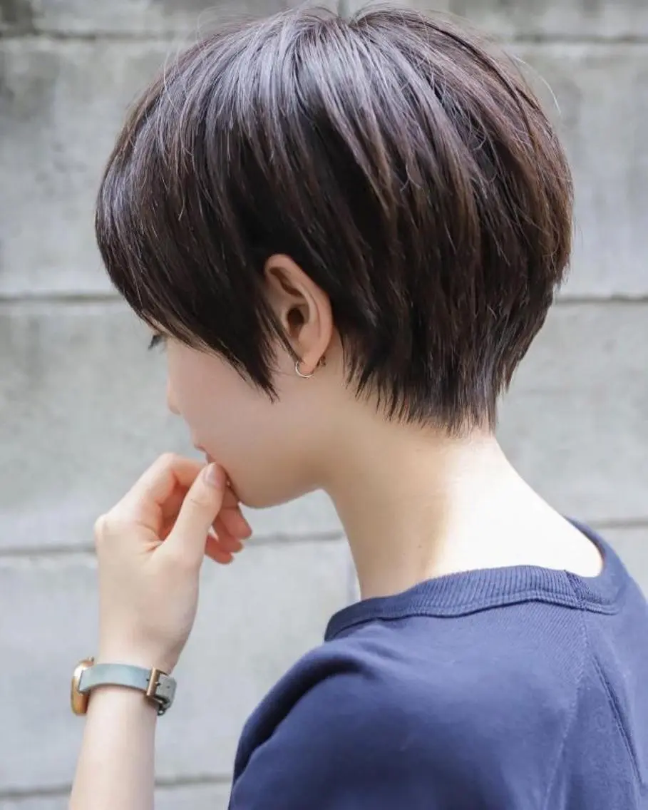 ショート 五日市 愛衣のヘアスタイル