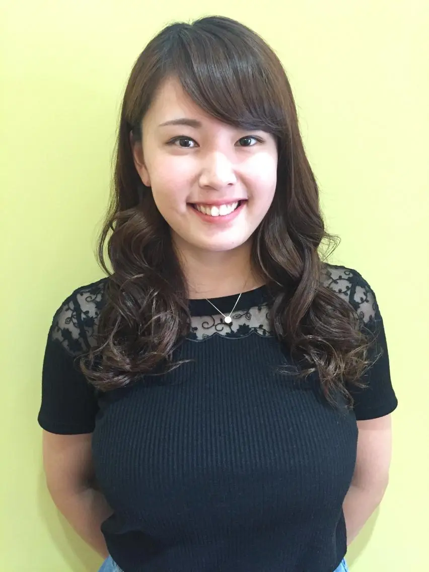 ロング カラー パーマ 鬼頭 洋吏のヘアスタイル