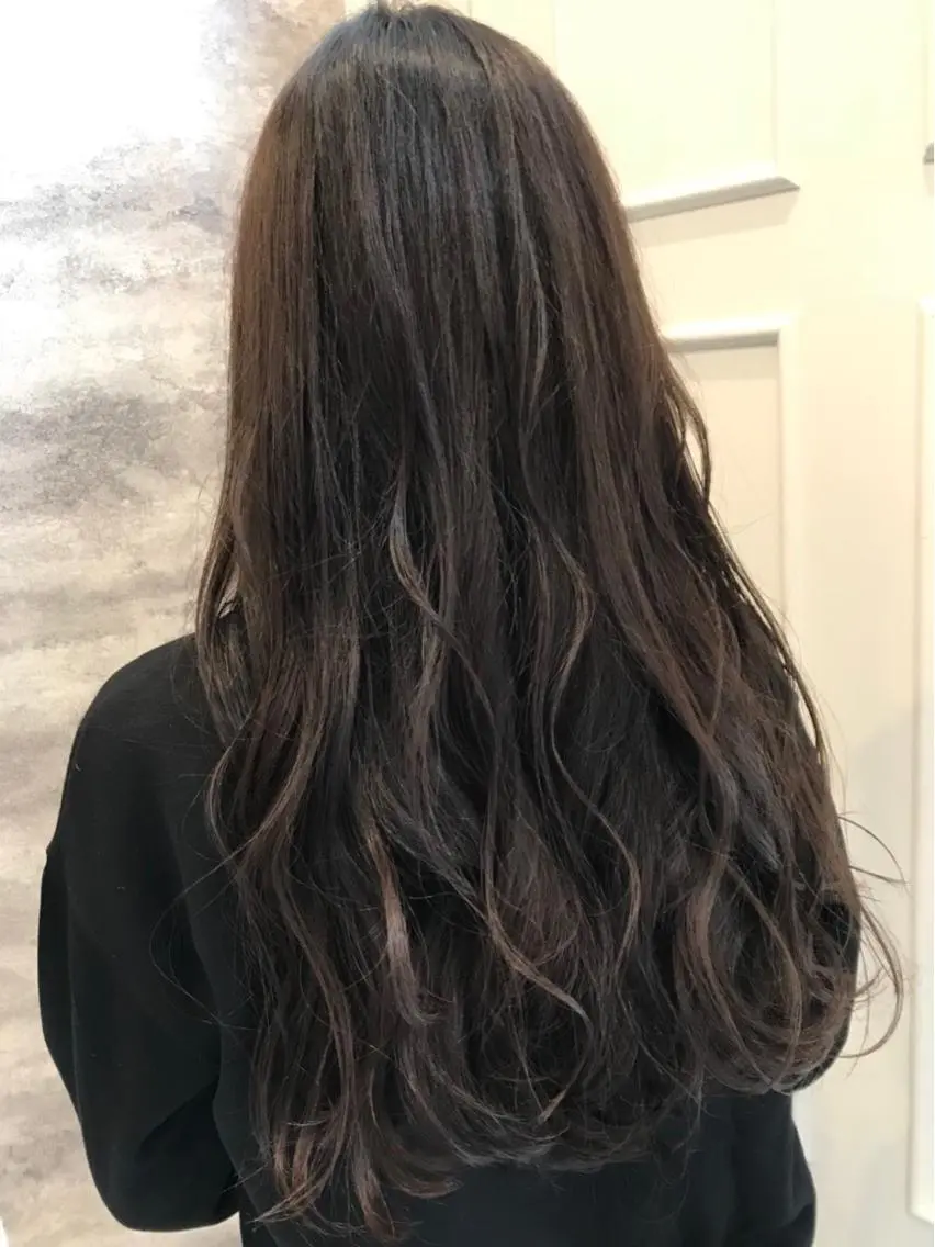 セミロング カラー グレージュ 🫟Blanco🫟 Color&Careのヘアスタイル