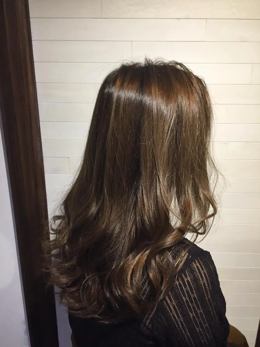 セミロング アッシュ GSP】24時間営業 🍀yuichiroのヘアスタイル