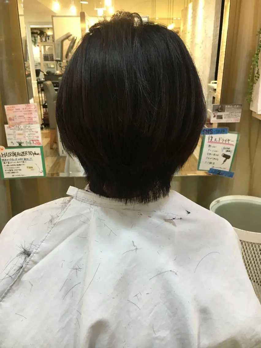 ショート ショートボブ ボブ ショートヘア 角床直哉 カラーカットNO 1のヘアスタイル