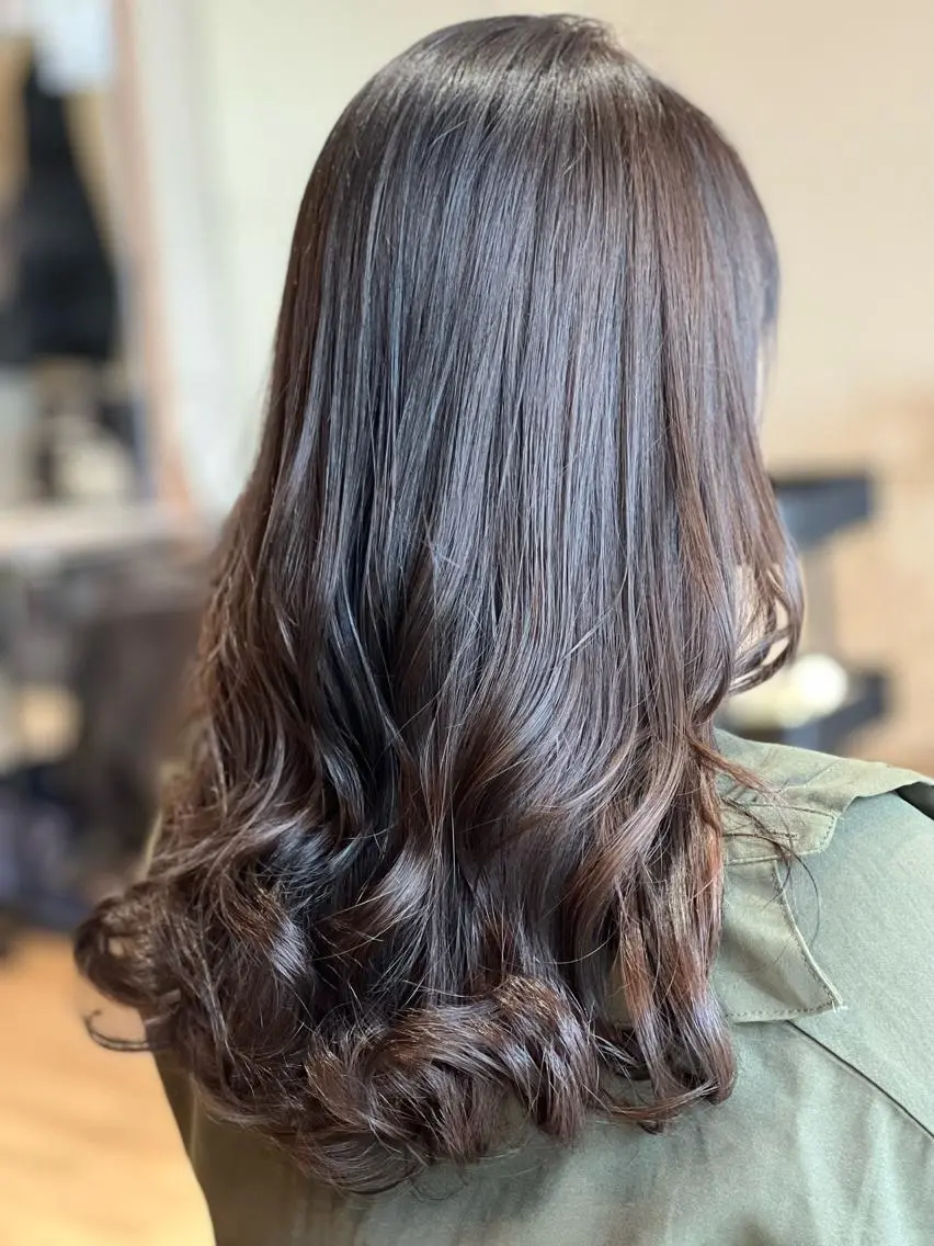ロング カラー 関口 友行のヘアスタイル