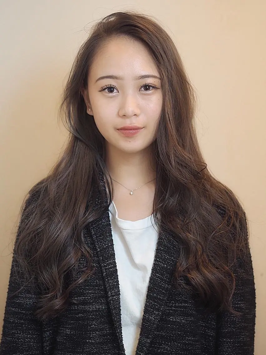 ロング カラー ヘアアレンジ 坂本 直樹のヘアスタイル