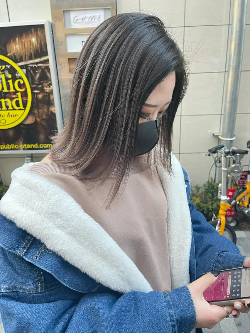 ショート カラー 店長 小池アキトのヘアスタイル