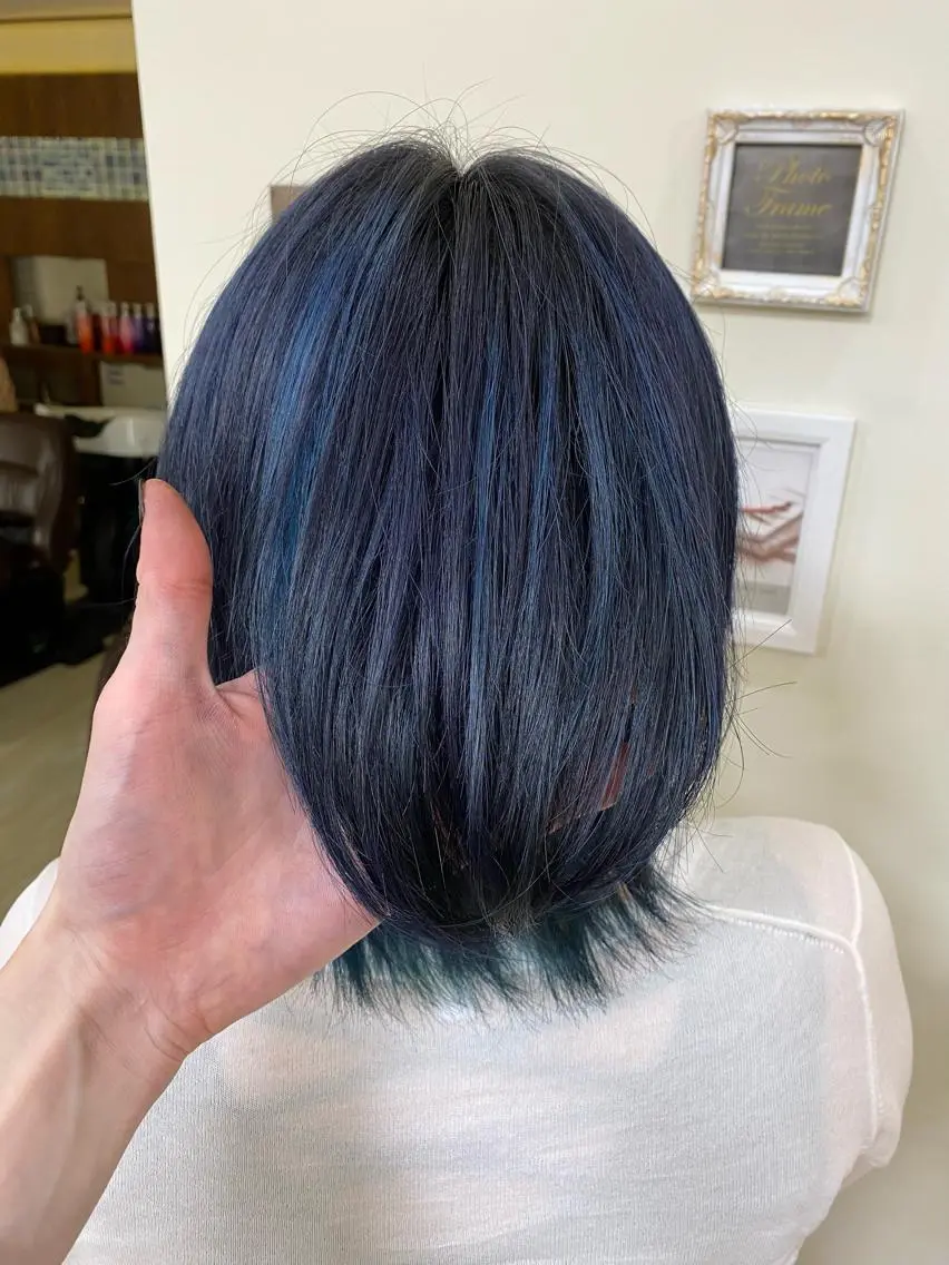 カラー SALOWIN栄 高須大貴のヘアスタイル