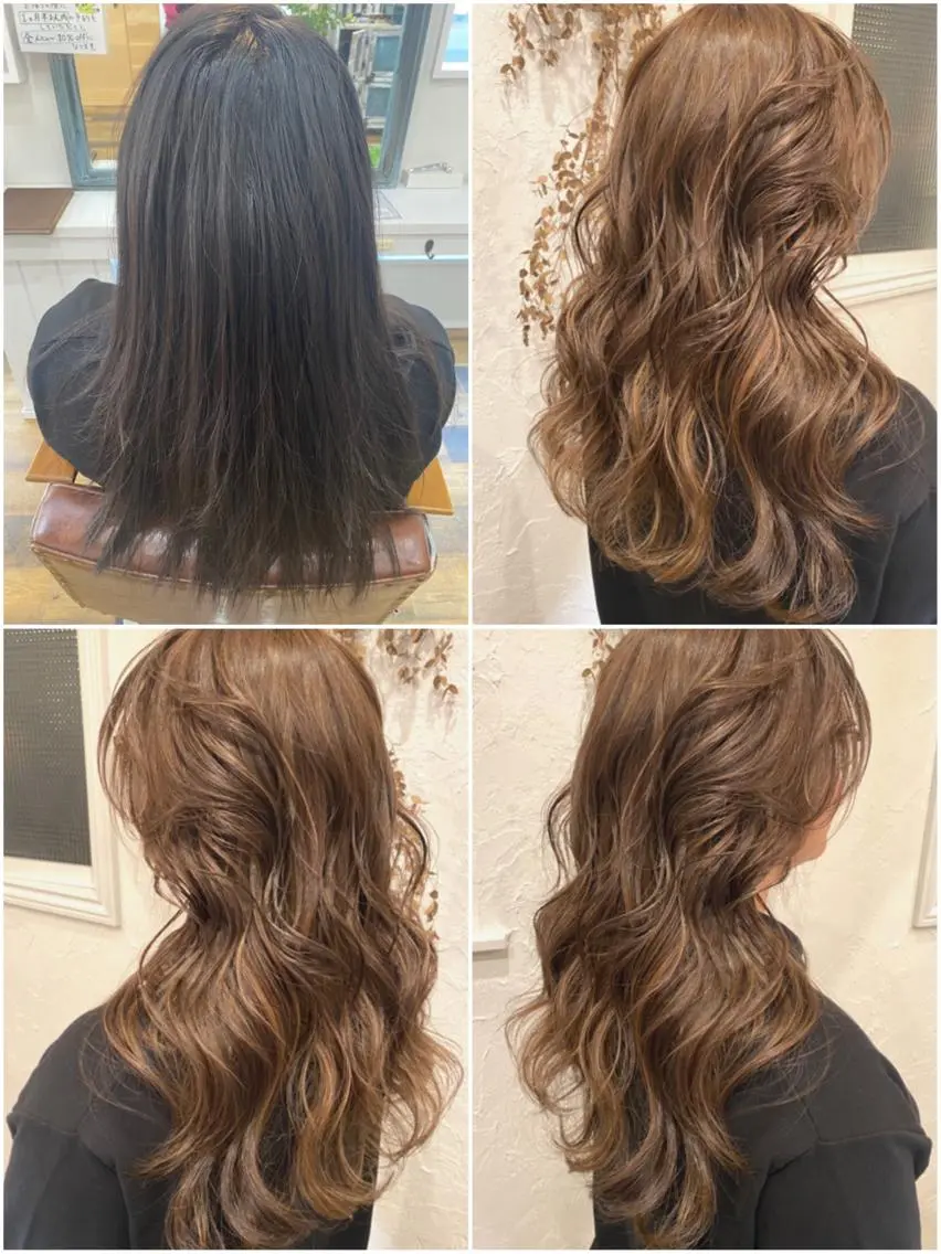 ロング カラー 豊橋美容院 ソンリエのヘアスタイル