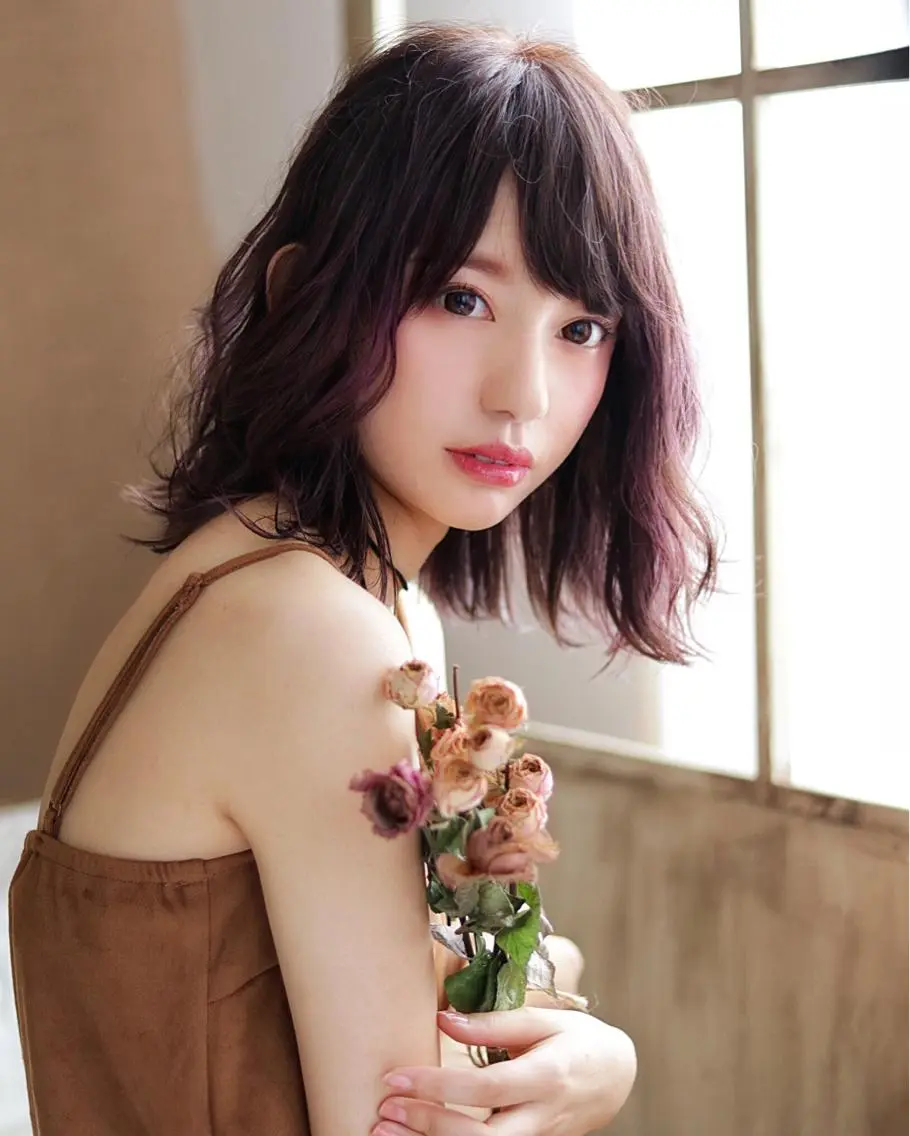 ショート カラー ハイライトカラー バイオレットカラー ハイライト 【 DIPTH 】 代表コウキ🥇のヘアスタイル