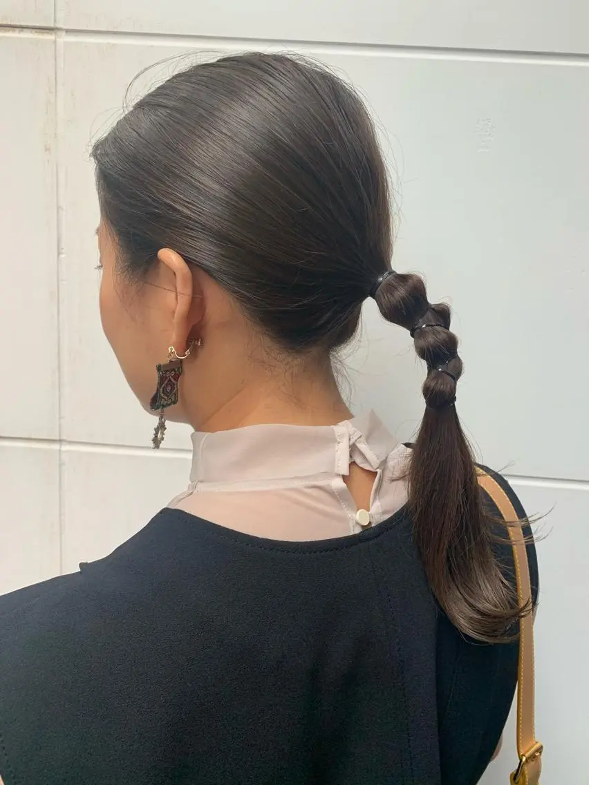 カラー ヘアアレンジ アッシュ 透明感カラー 縮毛矯正✖️似合わせ 🌻ヒトミのヘアスタイル