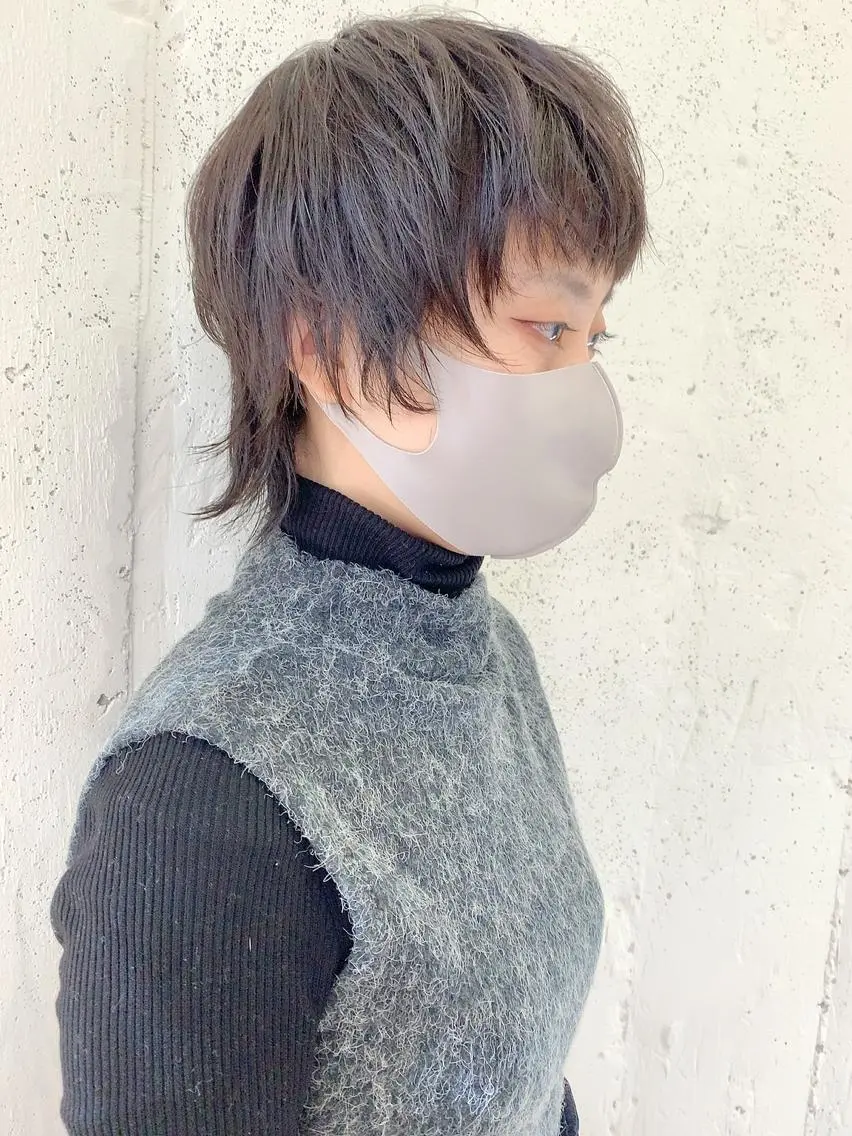 ショート カラー 透明感ハイトーン🦄 キラ🌈のヘアスタイル
