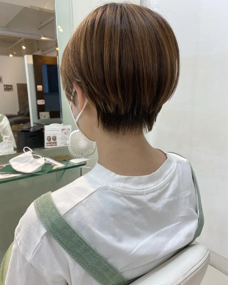 ショート アレンジ&ショート 💙YUKINOのヘアスタイル
