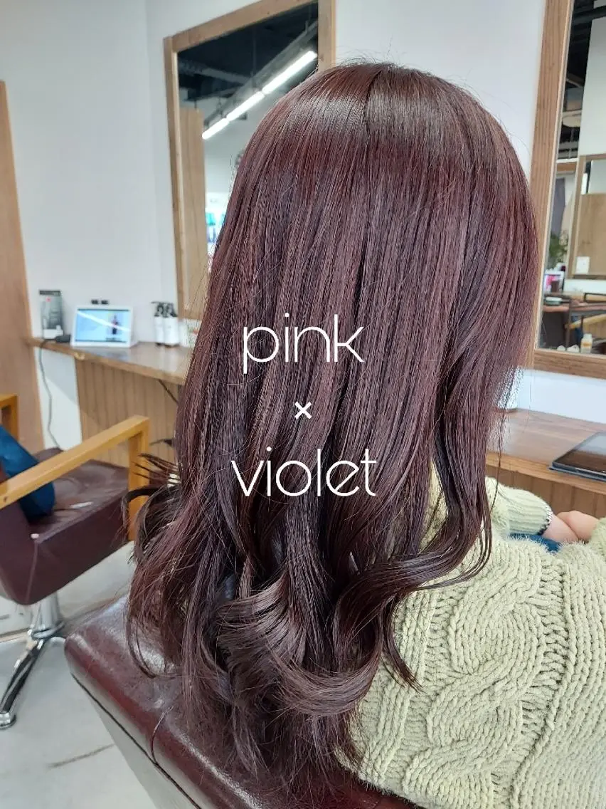 ロング ヘアアレンジ カラー カット ヘアカラー ROSSO 春日部店のヘアスタイル