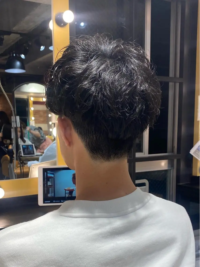 メンズ レイヤー🤍 ベージュ🤍　聖奈のヘアスタイル