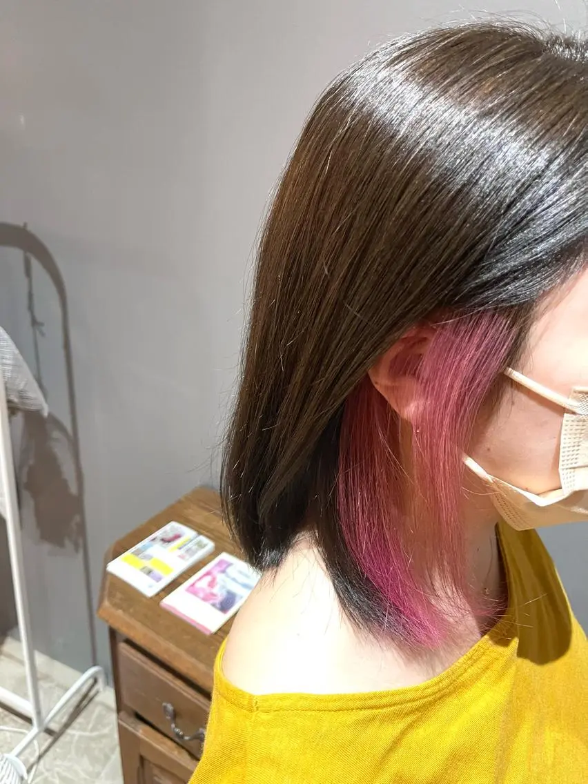 カラー イヤリングカラー 井川 倖太のヘアスタイル