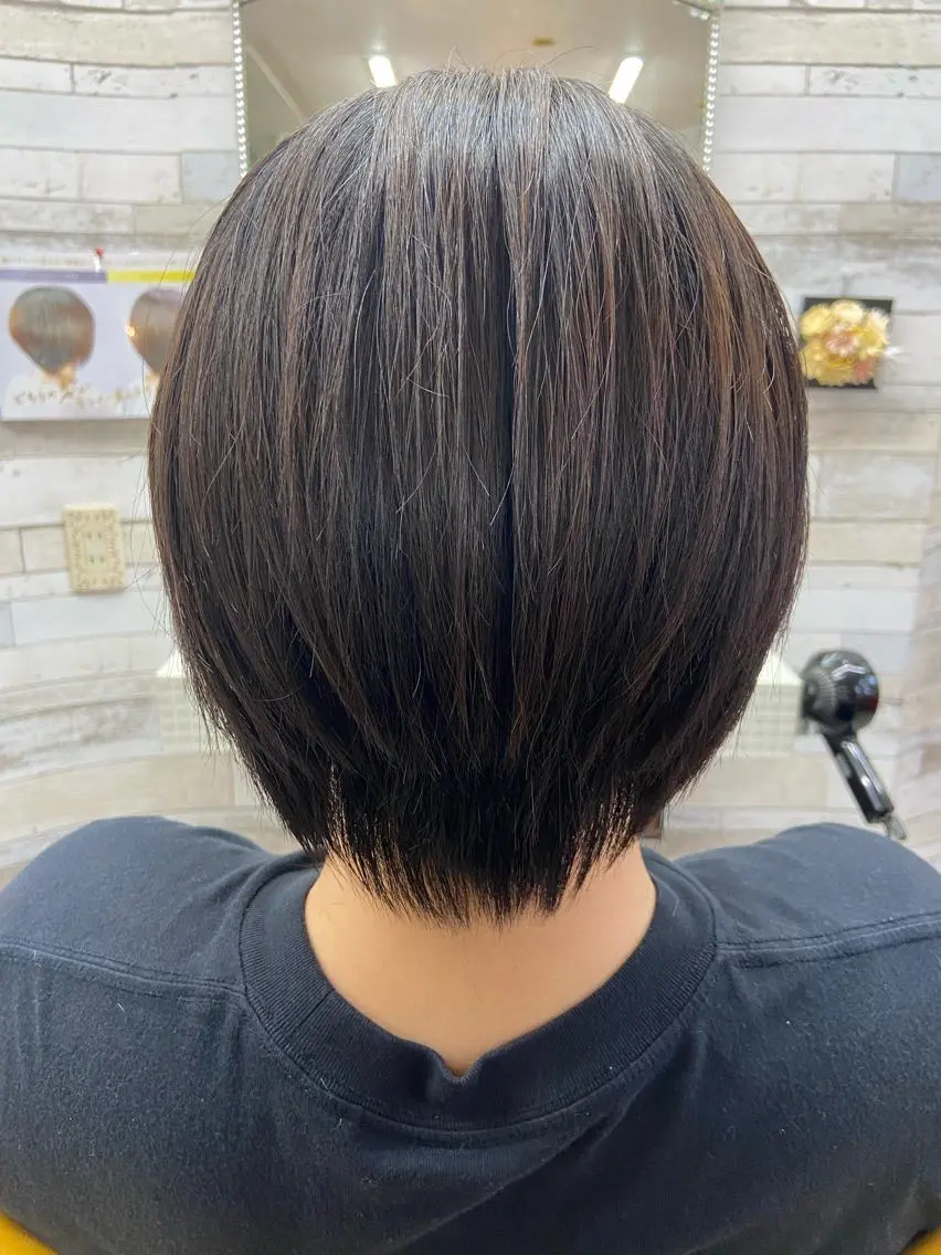 ショート ショートボブ ボブ ショートヘア カット トリートメント 大坪 拓斗のヘアスタイル