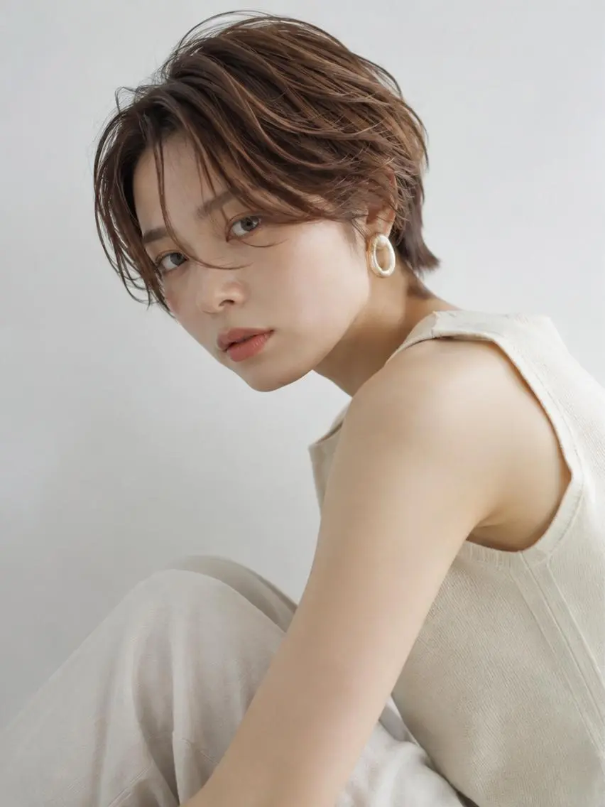 ショート RINA りなのヘアスタイル