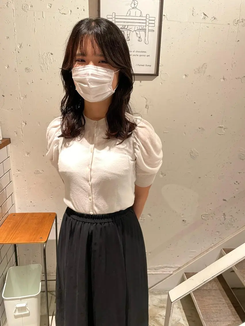 ミディアム 豊田 真夕のヘアスタイル