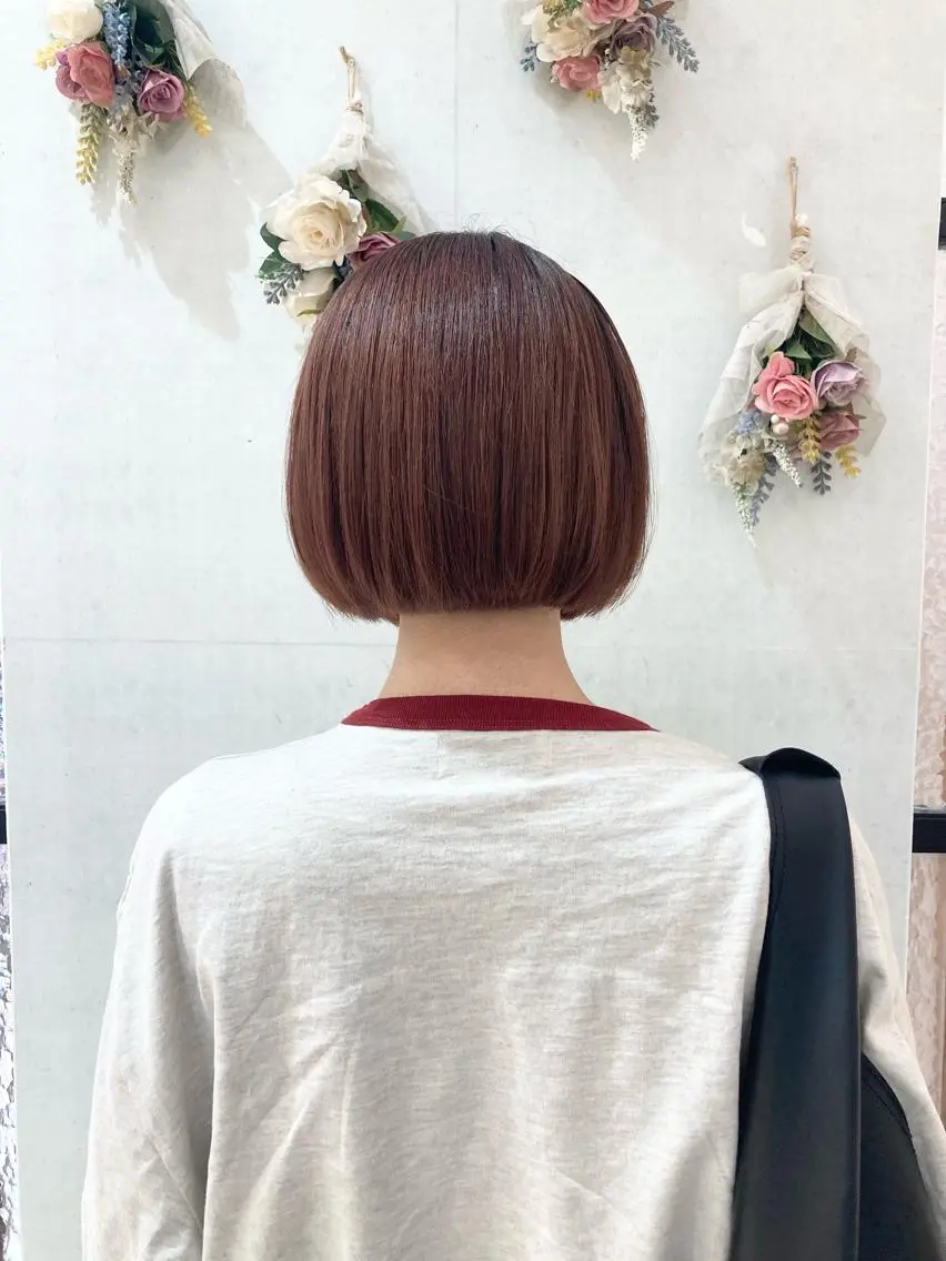 ショート ブリーチなしダブルカ ラー🎀透明感/AOのヘアスタイル