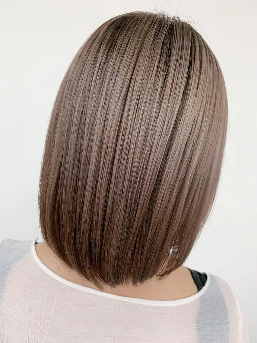 ミディアム ヘアカラー トリートメント 🥇近藤 恭輔🥇 Recharme新保のヘアスタイル