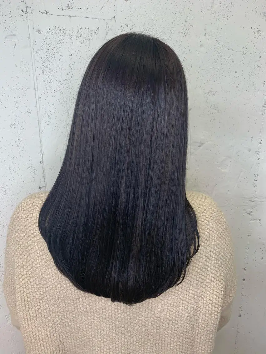 ロング カラー 透明感ハイトーン🦄 キラ🌈のヘアスタイル