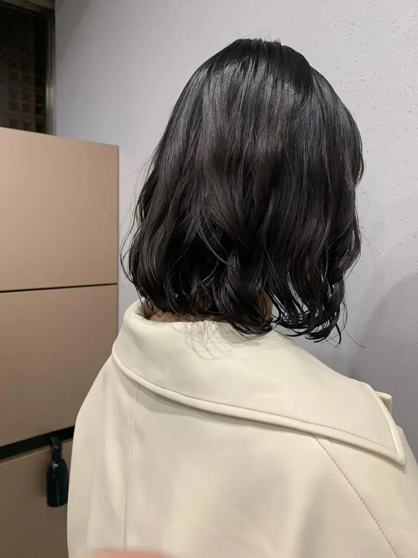 パーマ ボブパーマコテ巻き風 パーマNo1深江秀平のヘアスタイル
