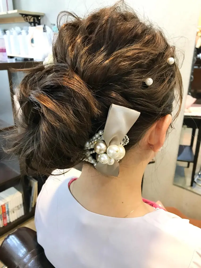 ヘアアレンジ メンズカットパーマ 似合わせカット 小林のヘアスタイル