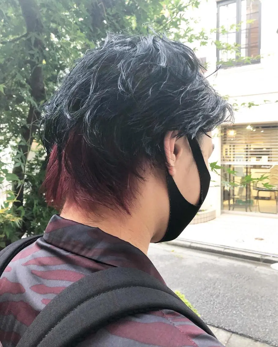カラー ヘアアレンジ メンズ カット ヘアカラー トリートメント ヘアセット メンズ特化✂️栗原 侑也のヘアスタイル