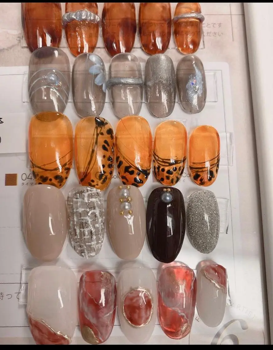 ネイル ハンドネイル HandSnail 座間ネイルサロンのネイルデザイン
